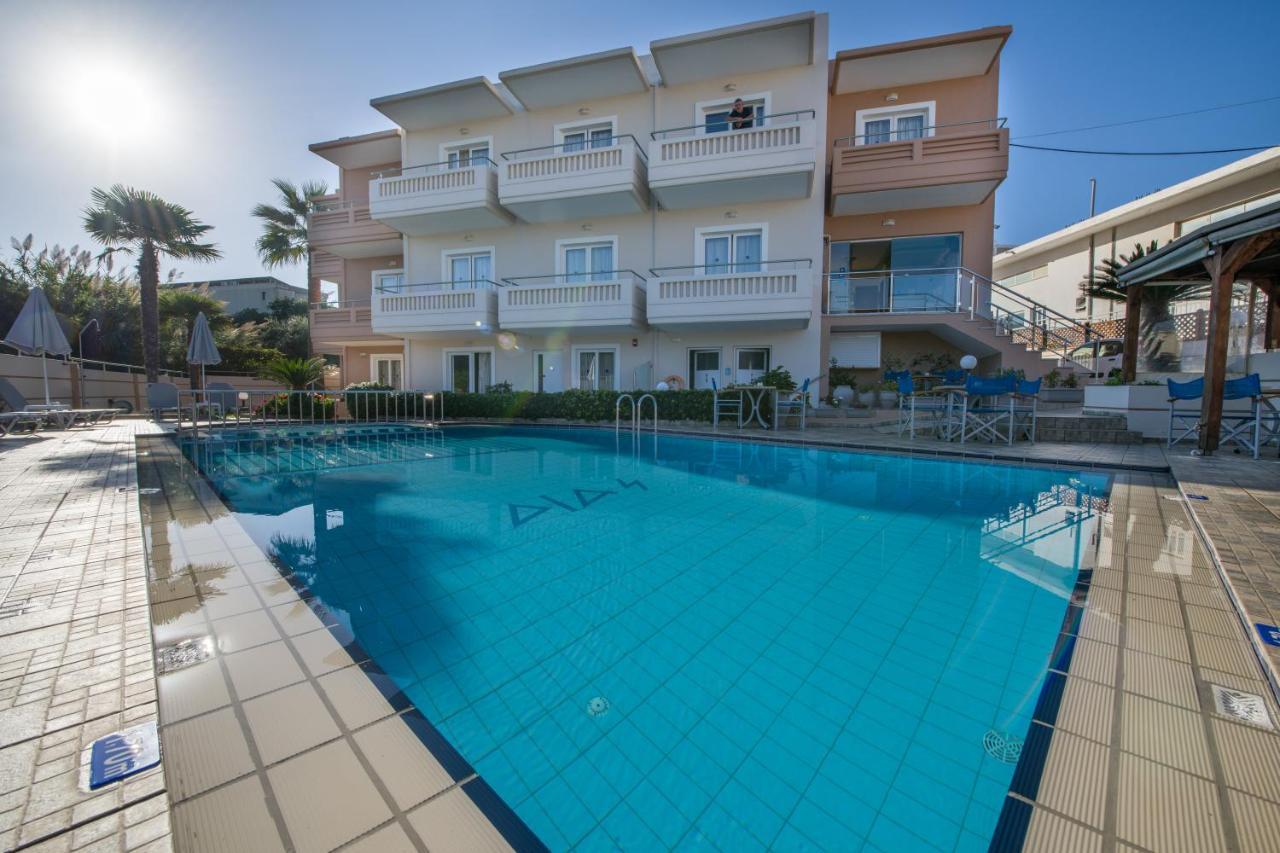 Dias Hotel Apartments Agia Marina Dış mekan fotoğraf