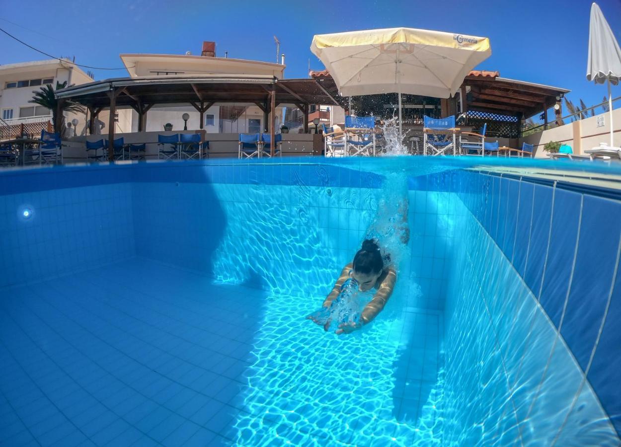 Dias Hotel Apartments Agia Marina Dış mekan fotoğraf