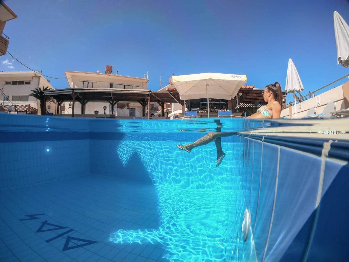 Dias Hotel Apartments Agia Marina Dış mekan fotoğraf