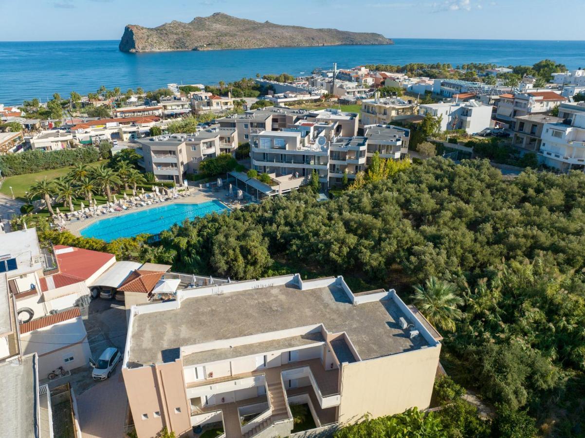 Dias Hotel Apartments Agia Marina Dış mekan fotoğraf