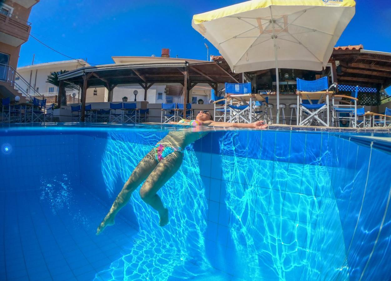 Dias Hotel Apartments Agia Marina Dış mekan fotoğraf