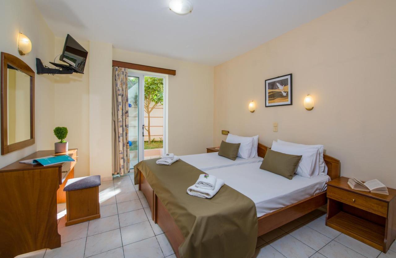 Dias Hotel Apartments Agia Marina Dış mekan fotoğraf